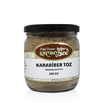 Lokmanzade Karabiber Toz 200 Gr.