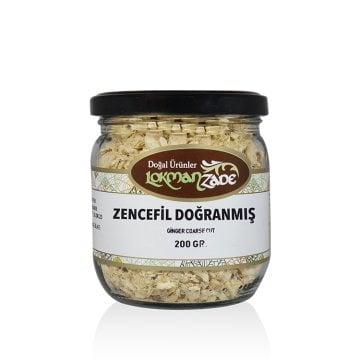 Lokmanzade Zencefil Doğranmış 200 Gr.Kavanoz