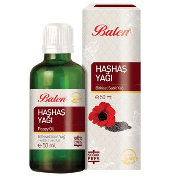 Balen Haşhaş Yağı 50ml.