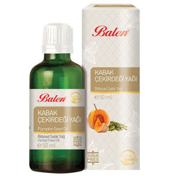 Balen Kabak Çekirdeği Yağı 50ml.