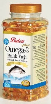 Balen Omega-3 Balık Yağı 200 Kapsül
