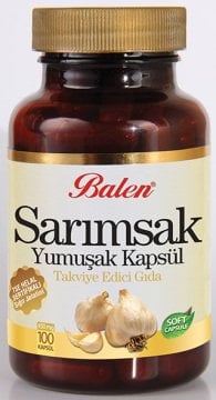 Balen Sarımsak Yumuşak Kapsül